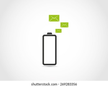 Mail Notifications Battery