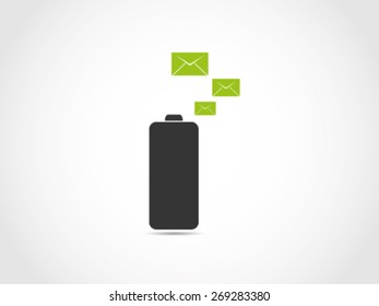 Mail Notifications Battery