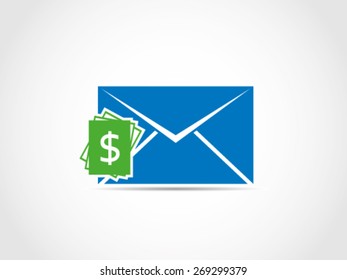 Mail Notifications Bill Invoice Dollar