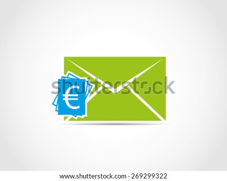 Mail Notifications Bill Invoice Euro