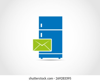 Mail Notifications Refrigerator