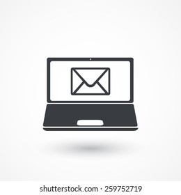 Mail On Laptop