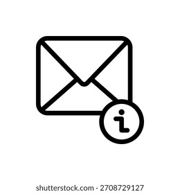 Mail Outline Icon. Mail Icon