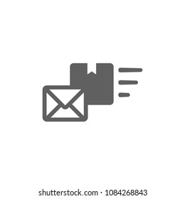 Mail and parcel icon vector. Symbol for your web site design, logo, app, UI. Vector illustration, EPS