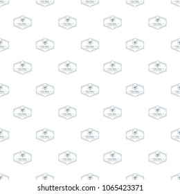 Mail pattern vector seamless repeat for any web design
