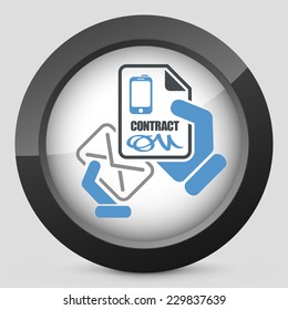 Mail with a phone contract