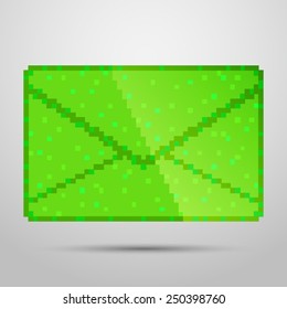 Mail. Pixel Art Style