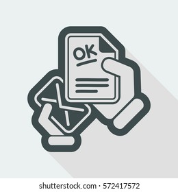 Mail with a positive response