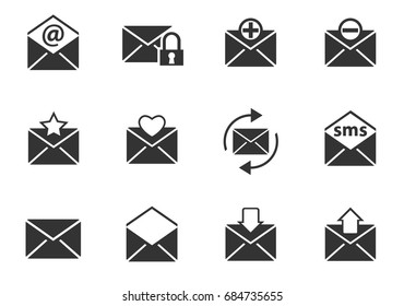 mail professional web icons for your design