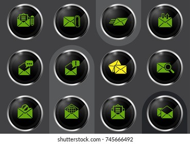 mail professional web icons for your design