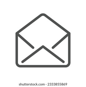 Mail related icon outline and linear vector.