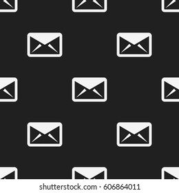 mail seamless pattern vector