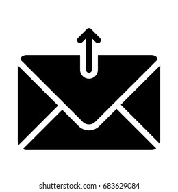 Mail send icon