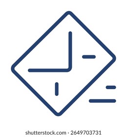 Ícone de envio de e-mail ilustração plana logotipo da estrutura de tópicos