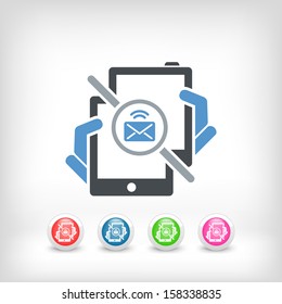 Mail sending icon