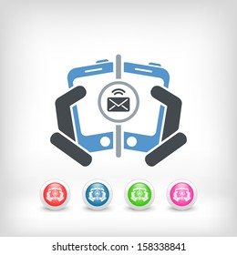 Mail sending icon