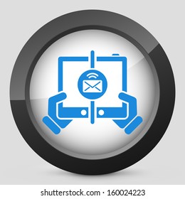 Mail sending icon