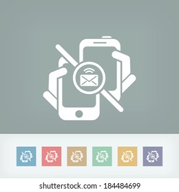 Mail sending icon