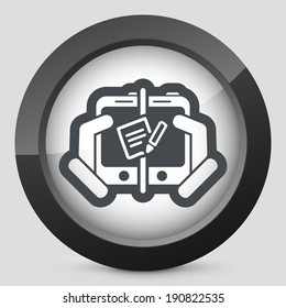 Mail sending icon