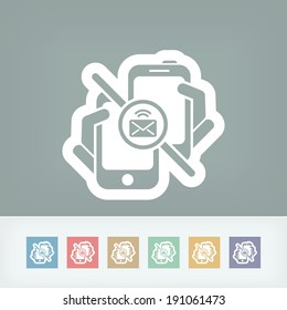 Mail sending icon