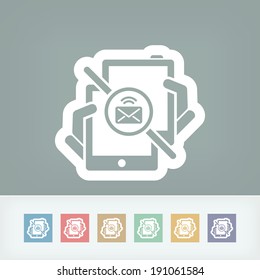 Mail sending icon