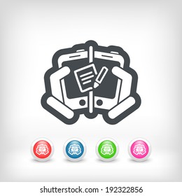 Mail sending icon