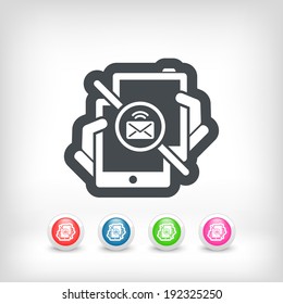 Mail sending icon