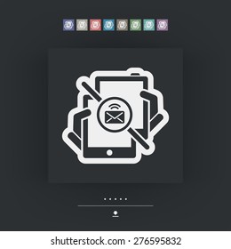 Mail sending icon