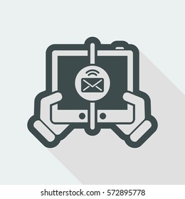 Mail sending icon