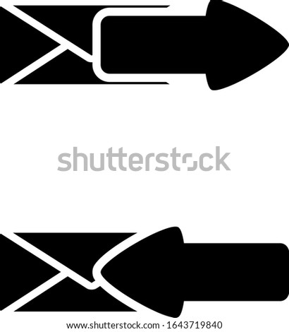 mail sending and receiving symbols