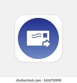 Mail Sent - Vector App Icon