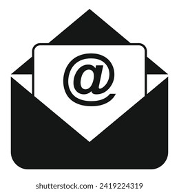 Mail seo response icon simple vector. Universal global seo. Web explore