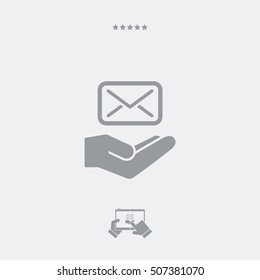 Mail services - Minimal icon