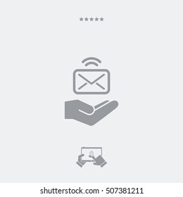 Mail services - Minimal icon