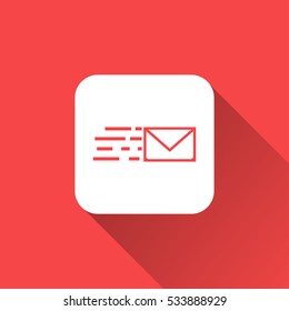 mail sign. icon design