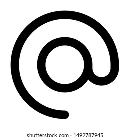 mail sign icon vector illustration