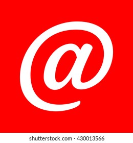 Mail sign illustration