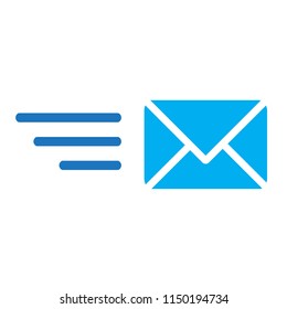mail sign message envelope  isolated icon vector illustration - email post send symbol
