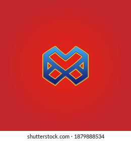 Diseño vectorial moderno de señalización de correo