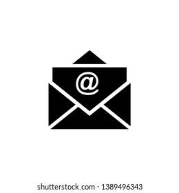 mail sign symbol icon vector