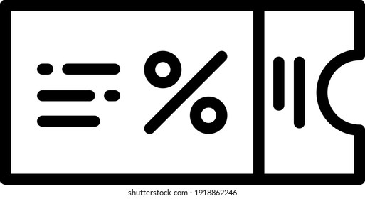 Mail Stamp Ticket Concept Vector line Icon Design, postal service symbol on white background, physically transporting postcards and parcels Sign, Courier and Shipping Services Stock illustration