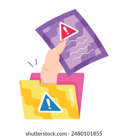  Mail Station Flat Style Stickers 

