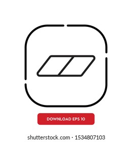 Mail symbol, envelope outline vector icon