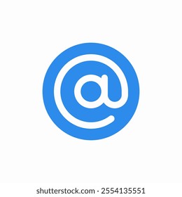 mail at symbol icon sign vector
