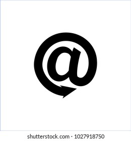 mail symbol vector icon