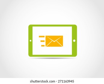 Mail Tablet Mobile Sending