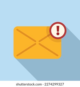 Mail target icon flat vector. Hunter group. Media arrow