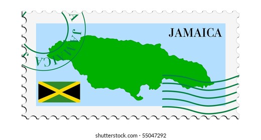 mail to/from Jamaica svg