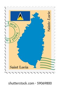 mail to/from Saint Lucia