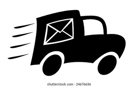 Mail truck